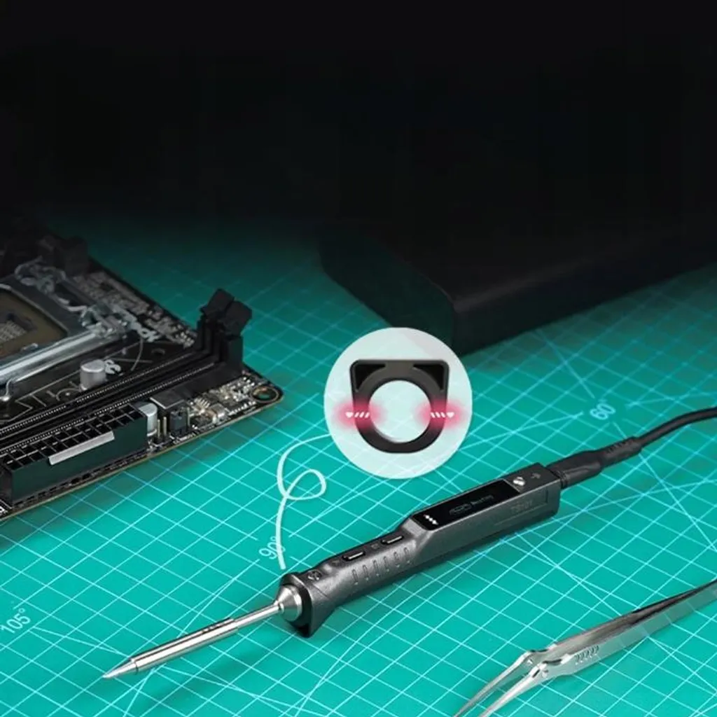 Miniware TS101 Smart Soldering Iron USB-C PD 90W | Versione Upgrade B2 - 12