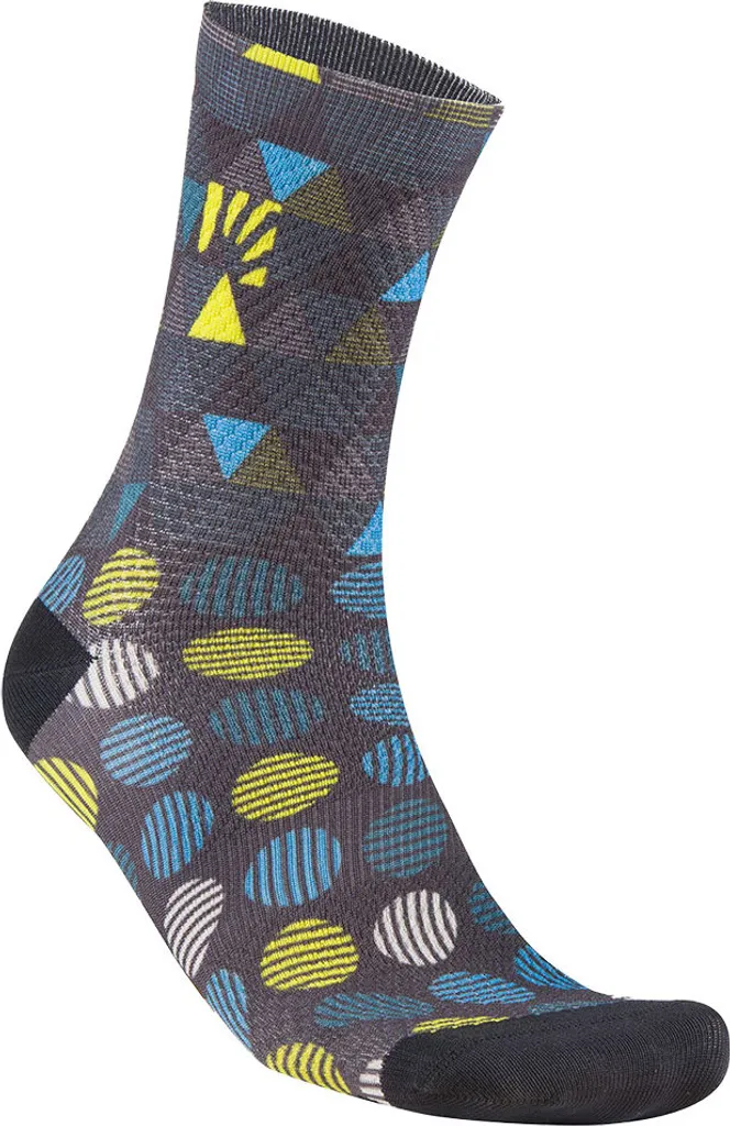 Chaussettes Karpos Spasso Print pour Randonnée et VTT Gris EU 39-42