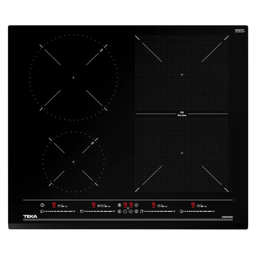 Table induction 5 zones Teka IZF 64440 BK MSP avec fonction multi-zone