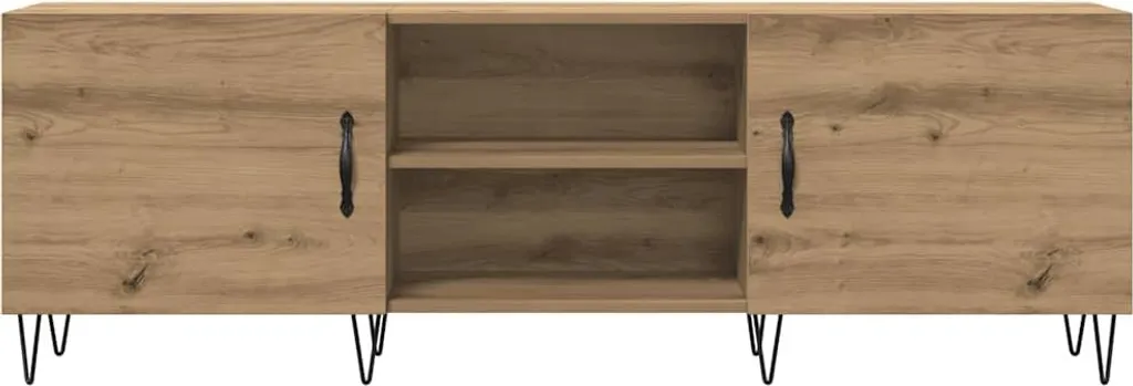 Mobile Porta TV 150 cm Rovere Artisan vidaXL | Qualità e Stile per Casa - 4