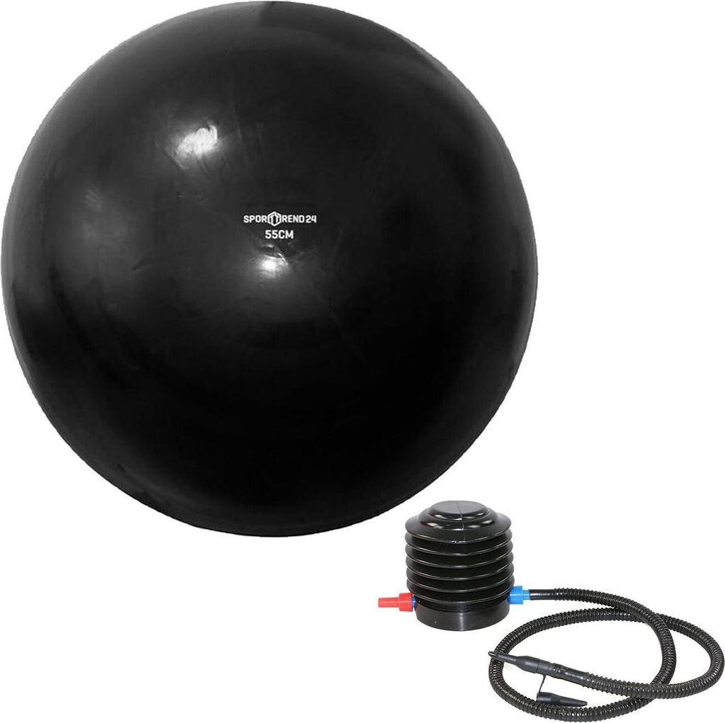 Sporttrend 24 Gymnastikball in verschiedenen Größen | Sitzball, Fitnessball, Yogaball, Sportball, 55cm