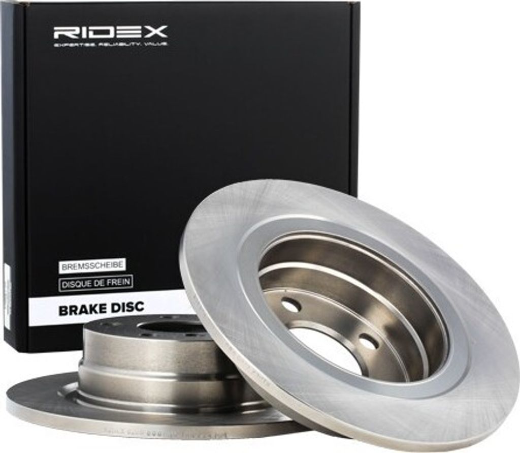 RIDEX 82B0806 - OE 3421 6792 225 Bremsscheibe, Hinterachse für 1er (F20), 1er (F21), 2er (F23), 2er (F22, F87), Vectra B (J96)