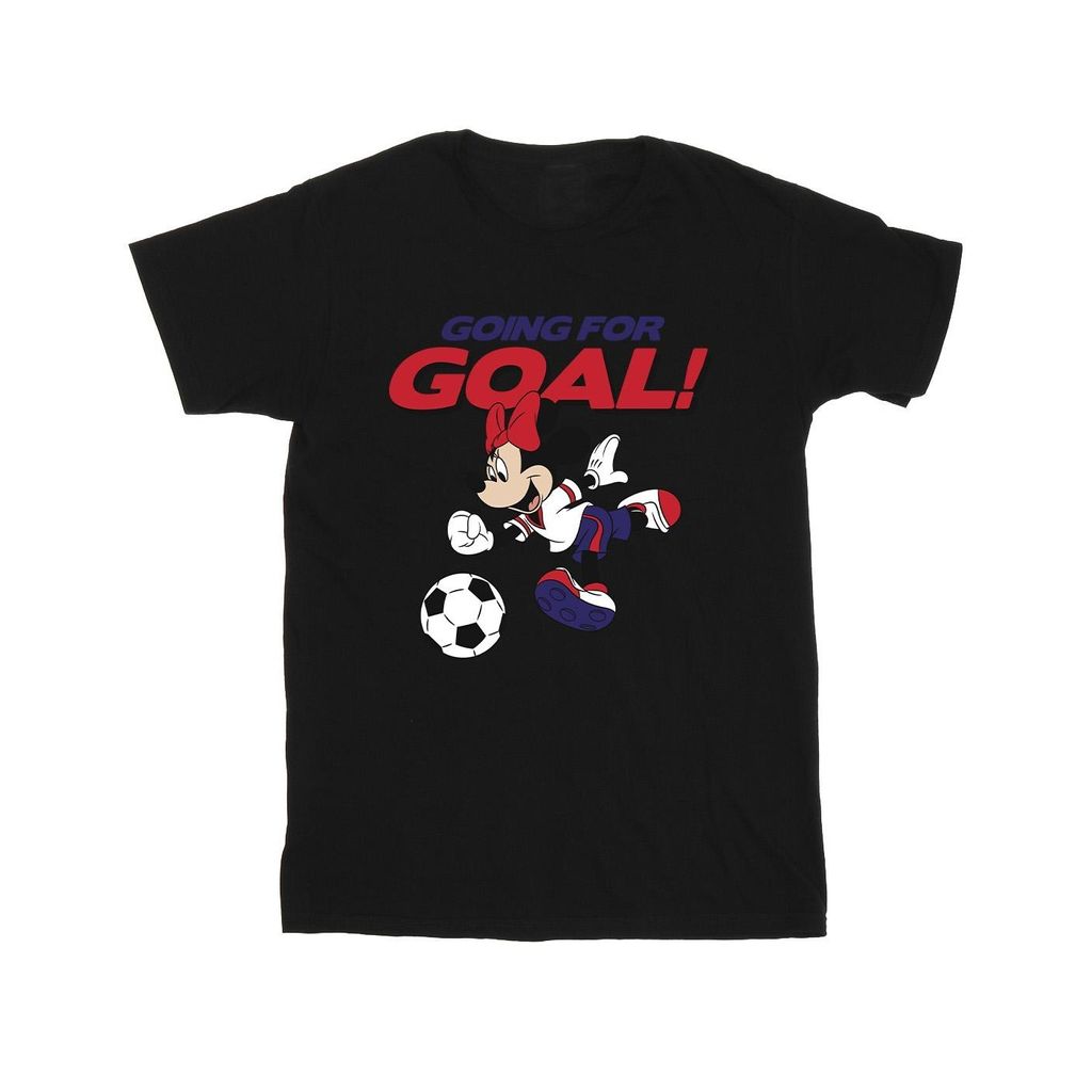 Disney - "Going For Goal" T-Shirt für Herren BI42116 (L) (Schwarz)