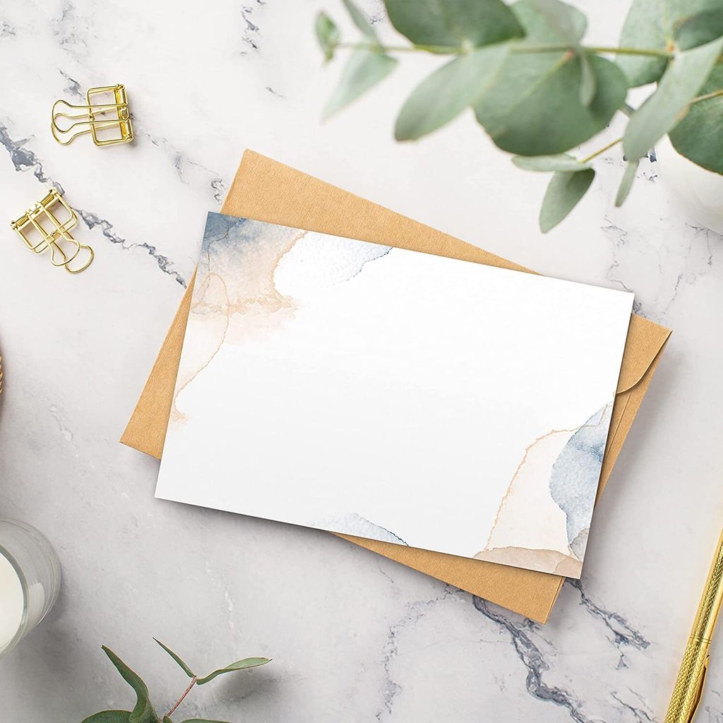 50x Briefpapier DIN A4 beidseitig bedruckt - Blanko Produktbild 5