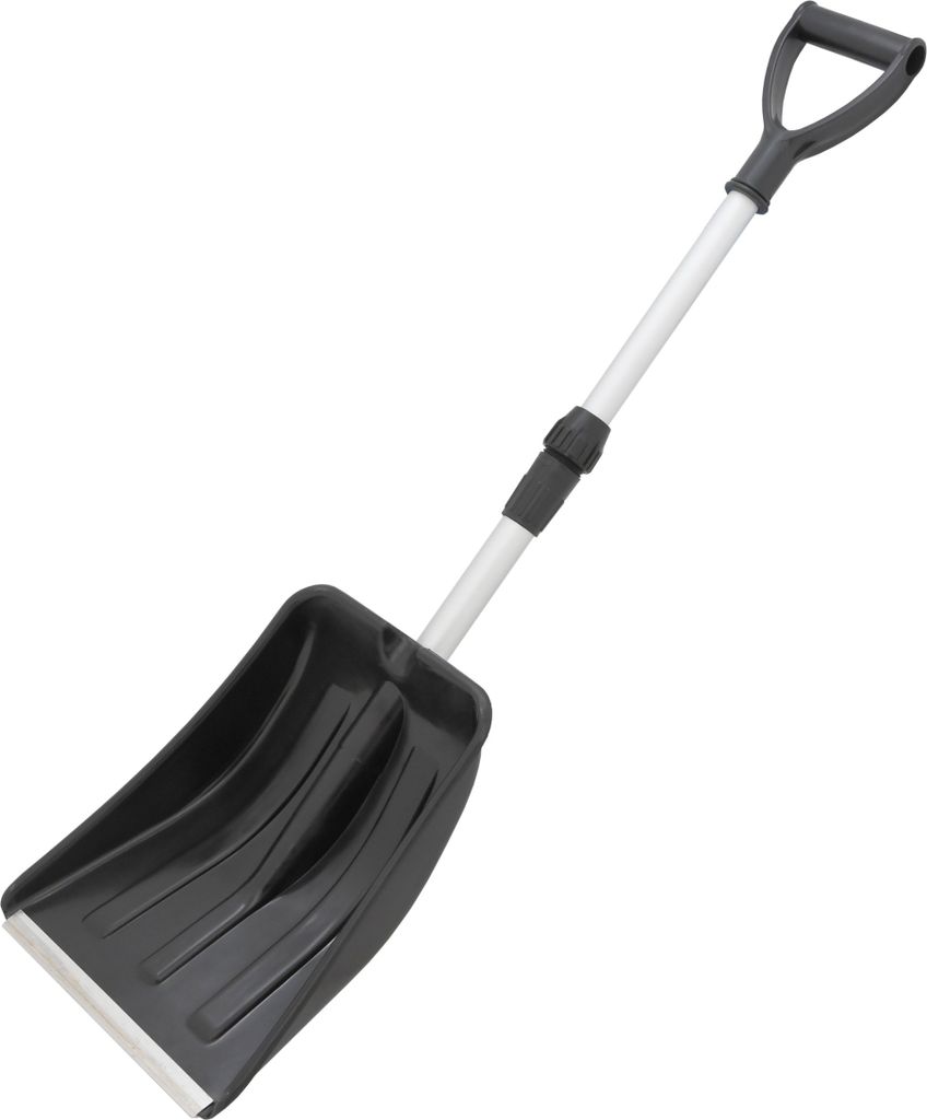 Kompass Schaufel zum Schnee teleskopisch BLACK