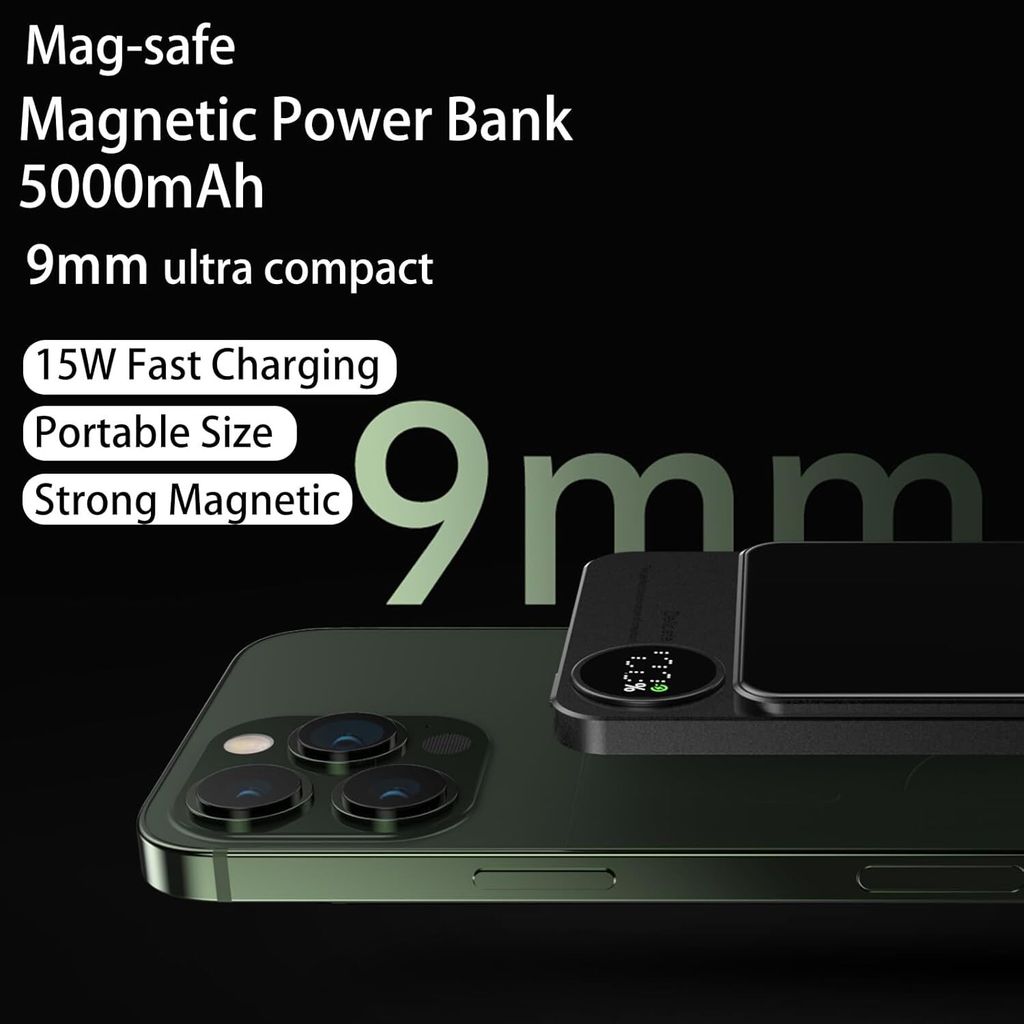 Wireless Power Bank, Magnetic Wireless PowerBank, 20W Produktbild 2