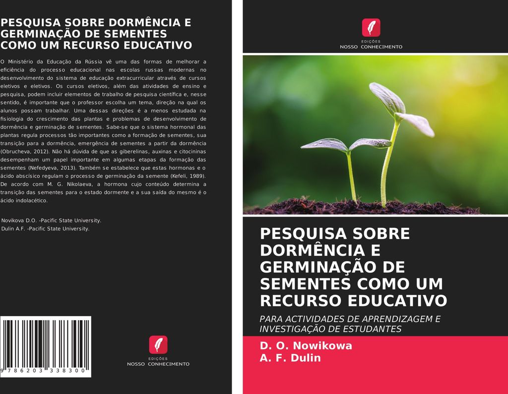 Pesquisa Sobre Dormência E Germinação De Sementes Como Um Recurso Educativo