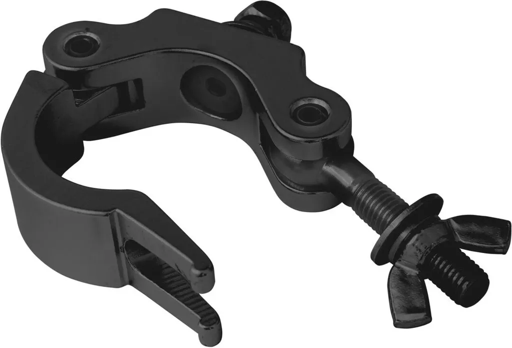 Crochet de Fixation TPC-32 Eurolite Noir pour Structure de Projecteur - 2