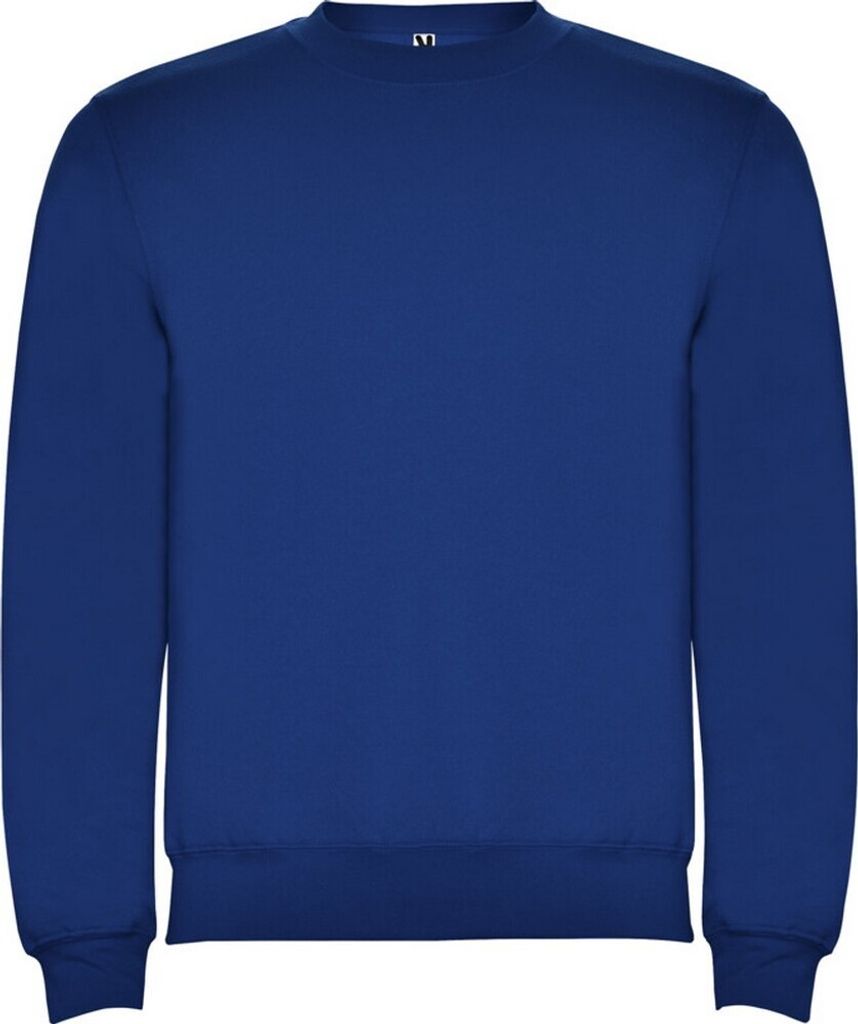 Roly - "Clasica" Sweatshirt Rundhalsausschnitt für Herren/Damen Uni PF4342 (L) (Königsblau)