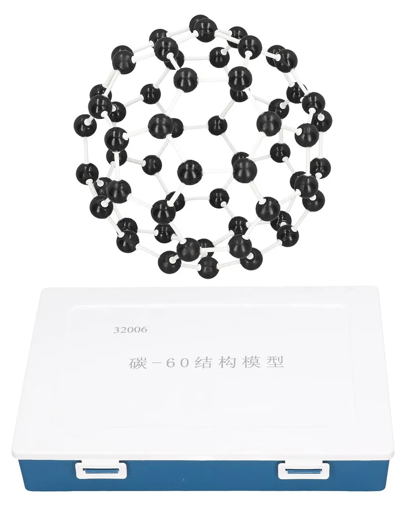 Modèle de molécule C60 pour cours de chimie et projets scientifiques