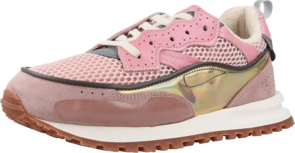Basket Rose Femme Hidnander Threedome.zero pour un Look Citadin Élégant