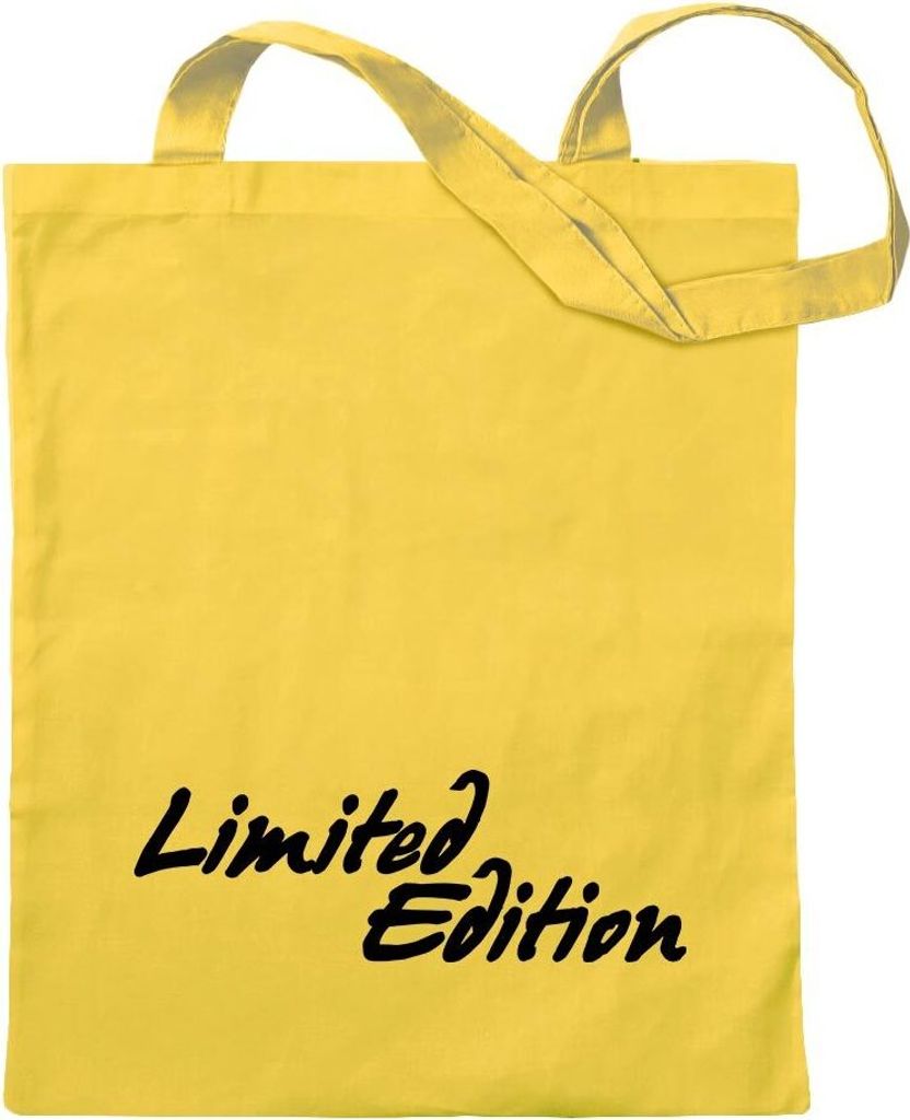 Kiwistar - Baumwolltasche - gelb - Limited Edition - Tragetasche Stoffbeutel Umhängetasche Langer Henkel