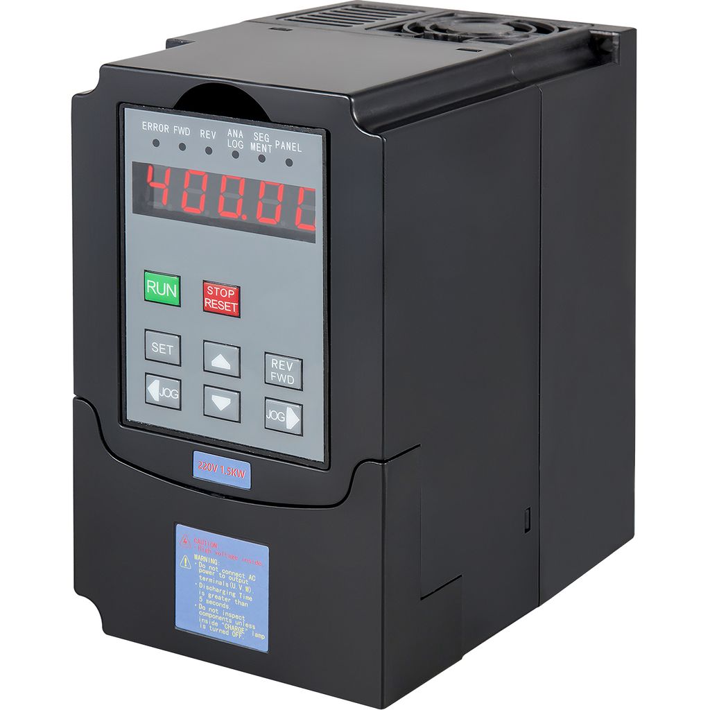 VEVOR Frequenzumrichter 220 V, Frequenzumrichter 5,5 kW, VFD-Wandler, Frequenzwandler für Spindelmotor, Frequenz Umwandler, Wechselrichter für 3 ...
