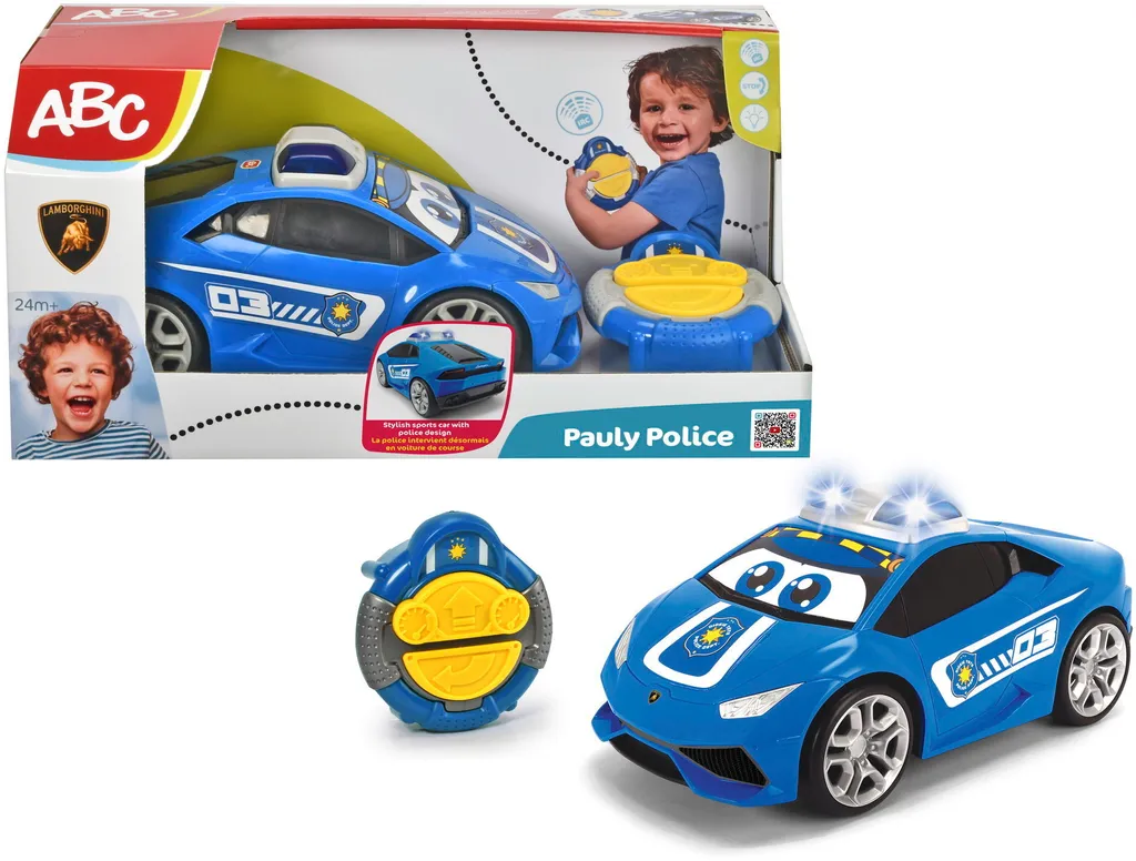 Voiture télécommandée bébé ABC IRC de 27 cm - Premier âge dès 2 ans