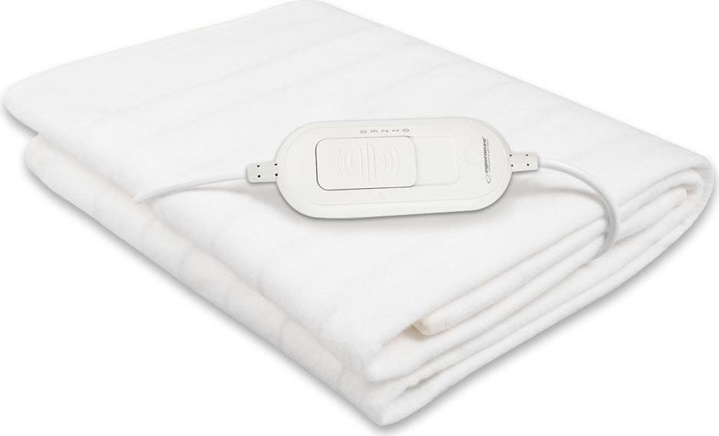 Esperanza EHB002 electric blanket 60 W White Fleece Immagine del prodotto 