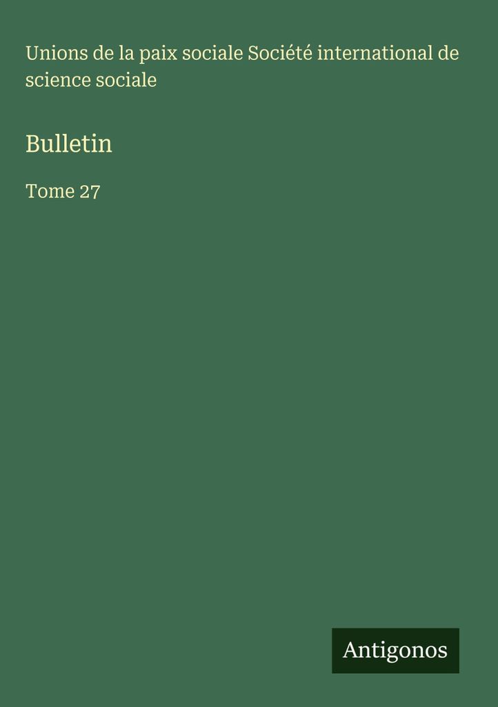 Bulletin