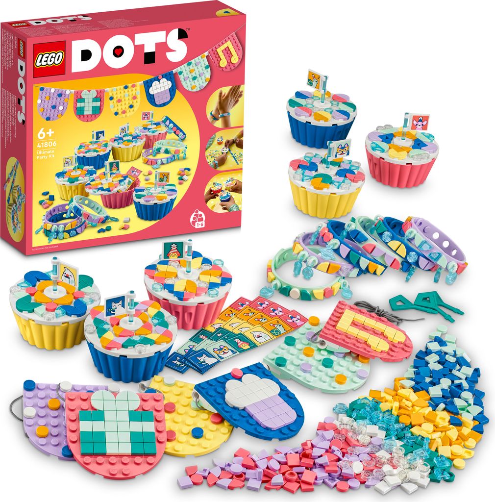 LEGO DOTS 41806 - Súprava na večierok Obrázok produktu 