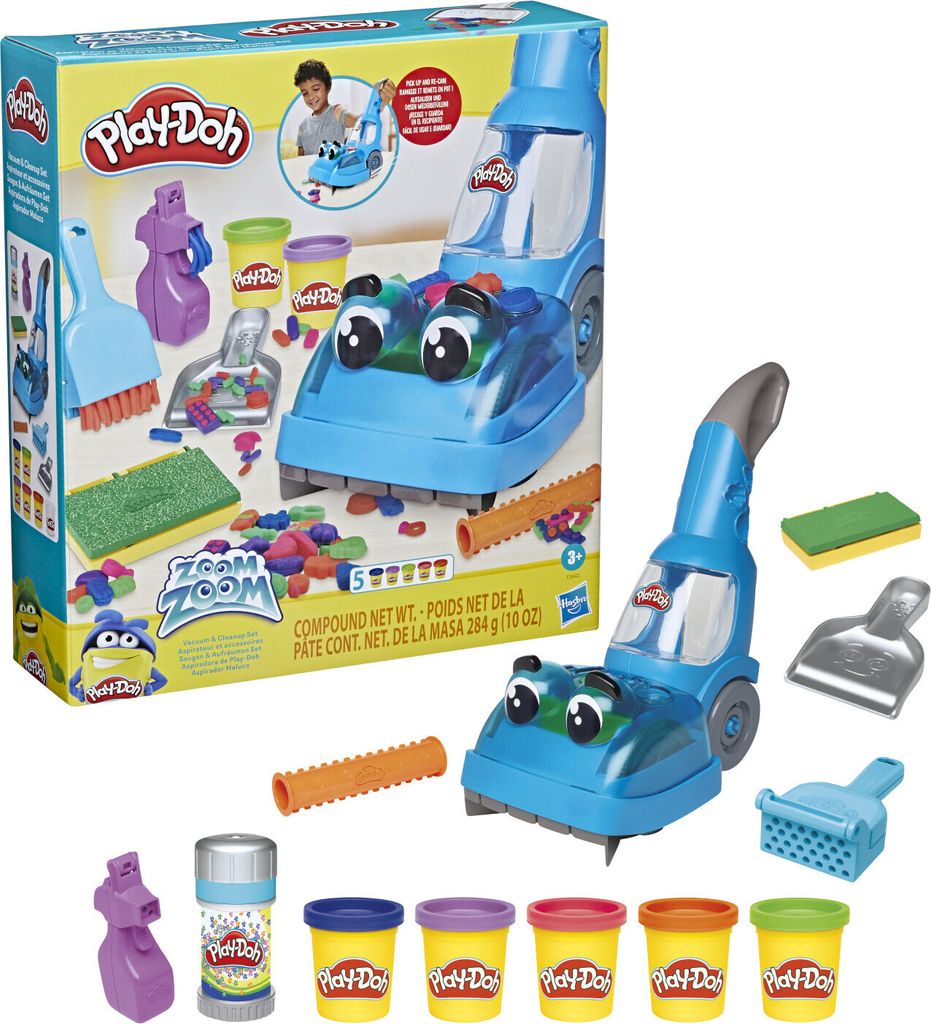 Play-Doh Zoom Zoom vysávač a čistiaca súprava s modelovacou Obrázok produktu 5