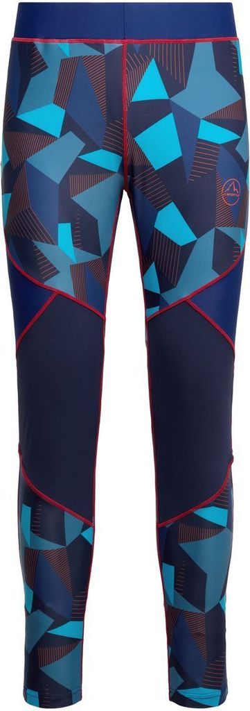 Dimension Tights, Style F03, Farbe 643322 Deep Sea/Cherry Tomato, Größe XS, La Sportiva