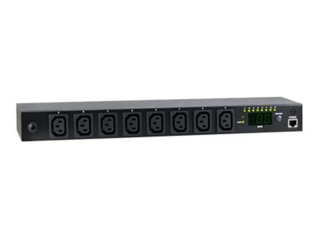 Multiprise rackable 19 pouces 8 prises Inter-Tech SW-1681 commutable