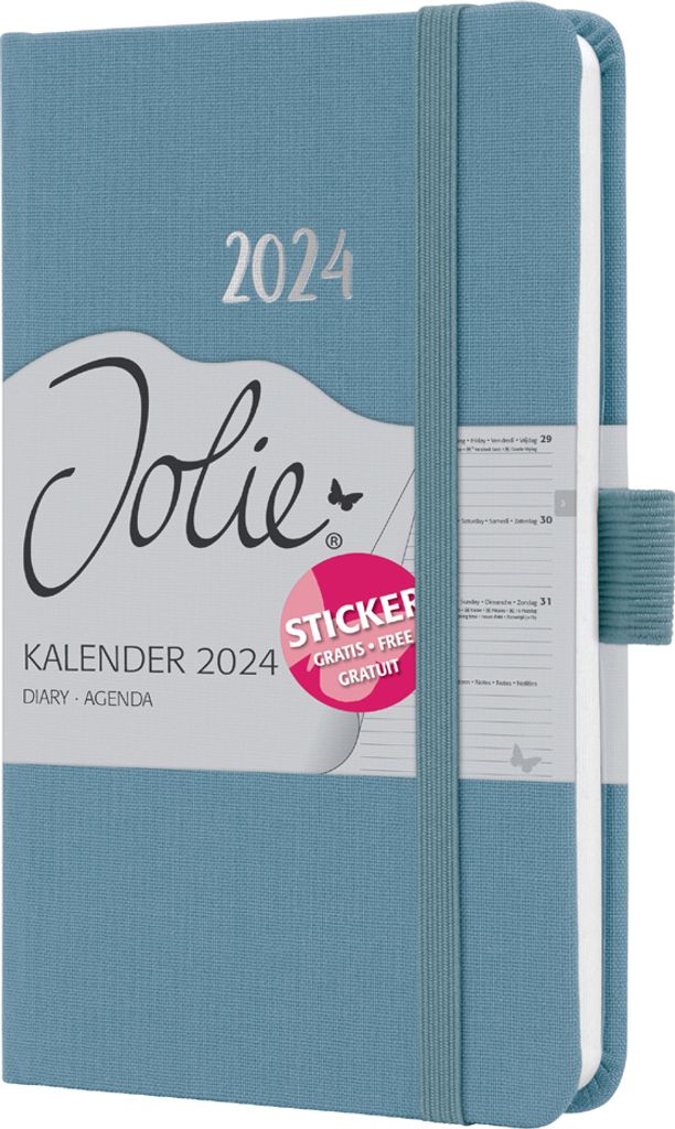 SIGEL J6347 Wochenkalender Jolie 2026, ca. A5, Butterfly Confetti Candy, Hardcover, mit Stickerbogen günstig kaufen