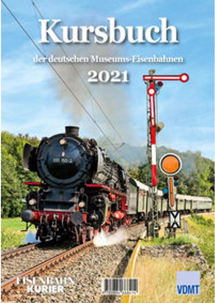 Kursbuch der deutschen Museums-Eisenbahnen 2021