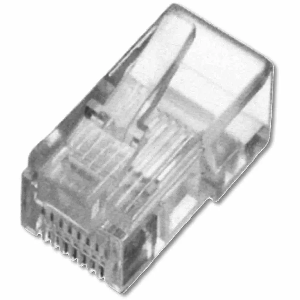 ASS 0512 CO Spina A-MO 8/8 SF per Cavo Piatto - Alta Connettività 8P8C - 1