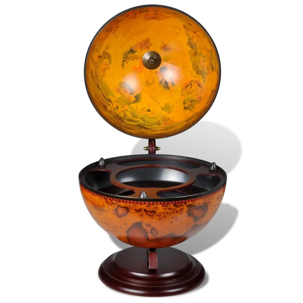 Rangement bouteilles discret globe en eucalyptus anti-poussière - 3