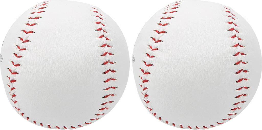 2pcs 12in Softball Ball Training Hand Nähpraxis Hartes Sportzubehör