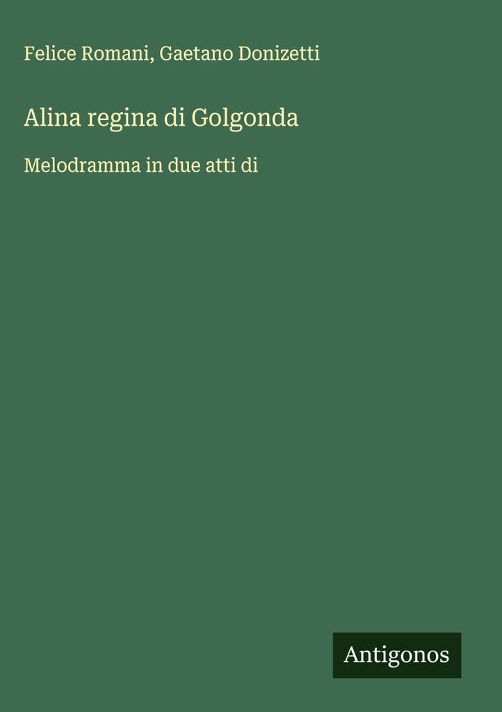 Alina, Königin von Golgonda