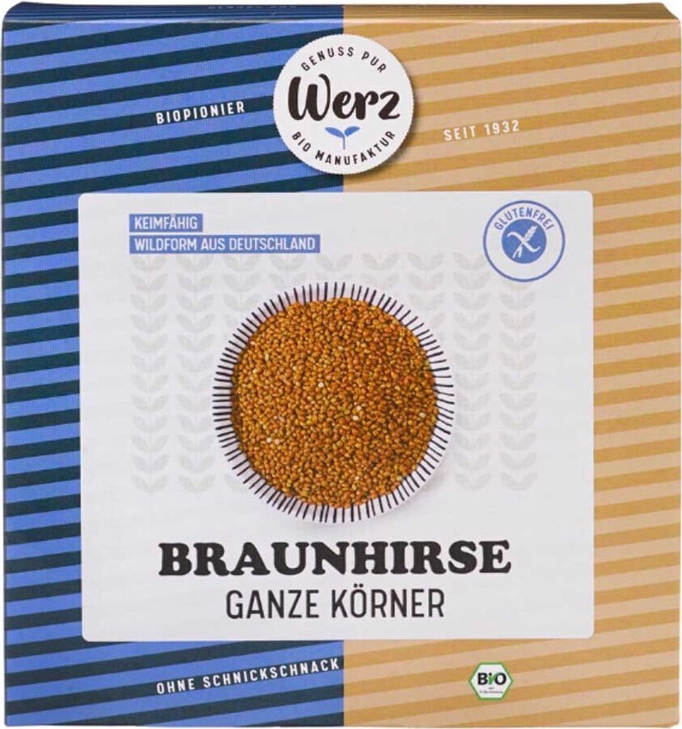 Miglio bruno intero - germinabile 500g Immagine del prodotto 