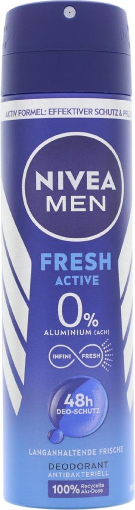 Nivea Deo Spray 150ml Men Fresh Active