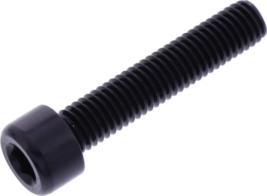 Zylinderschraube JMP Bolt M8x1,25mm 40mm Aluminium schwarz