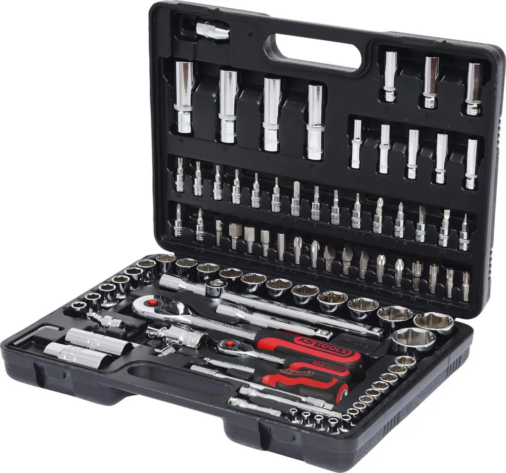 KS TOOLS 918.0694 Coffret de clés à douilles 1/4 ChromePlus 94 pièces
