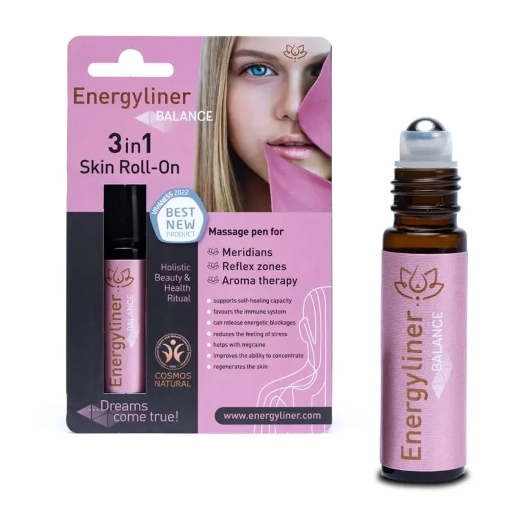 Huile en rollon Energyliner Balance Skin anti-stress Himalaya de 10ml