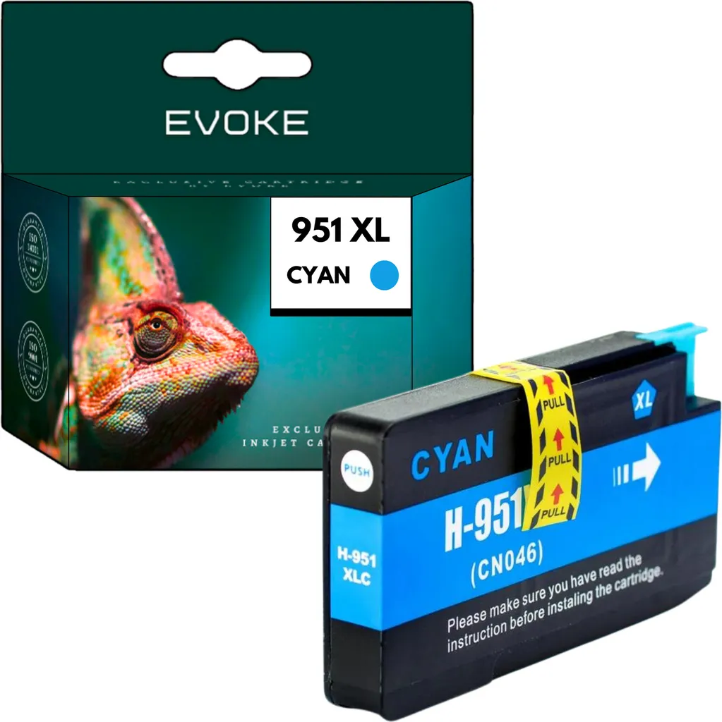 HP 951XL Ciano CN046AE | Inchiostro Alta Resa per OfficeJet 251dw 276dw