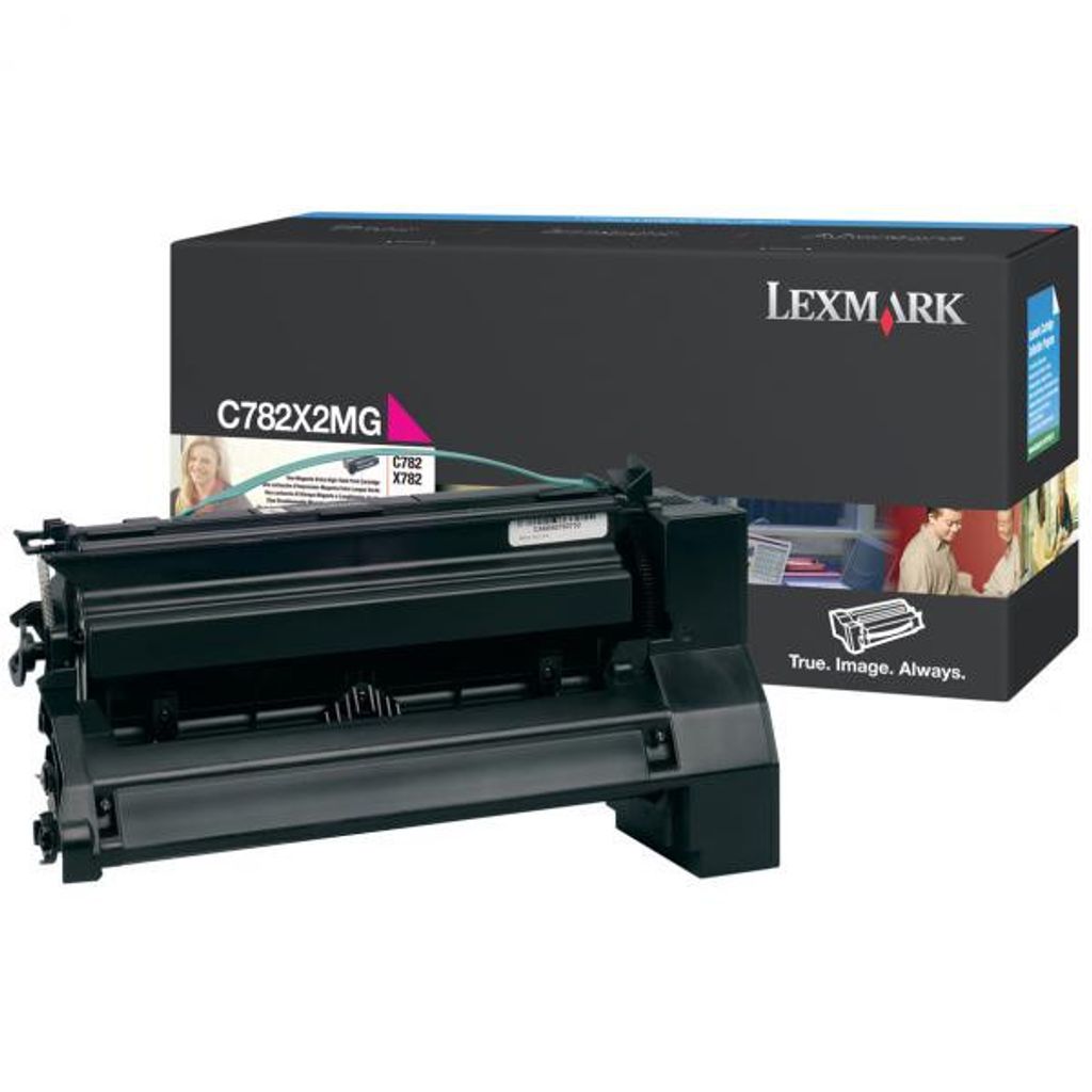 Lexmark C782X2MG Toner Magenta (entspricht C782X1MG ) -B