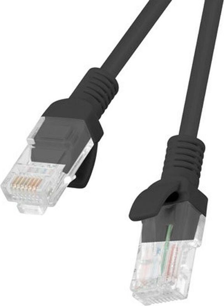 Lanberg Patchkabel Cat.5E Utp 15M Schwarz Fluke Zertifikat