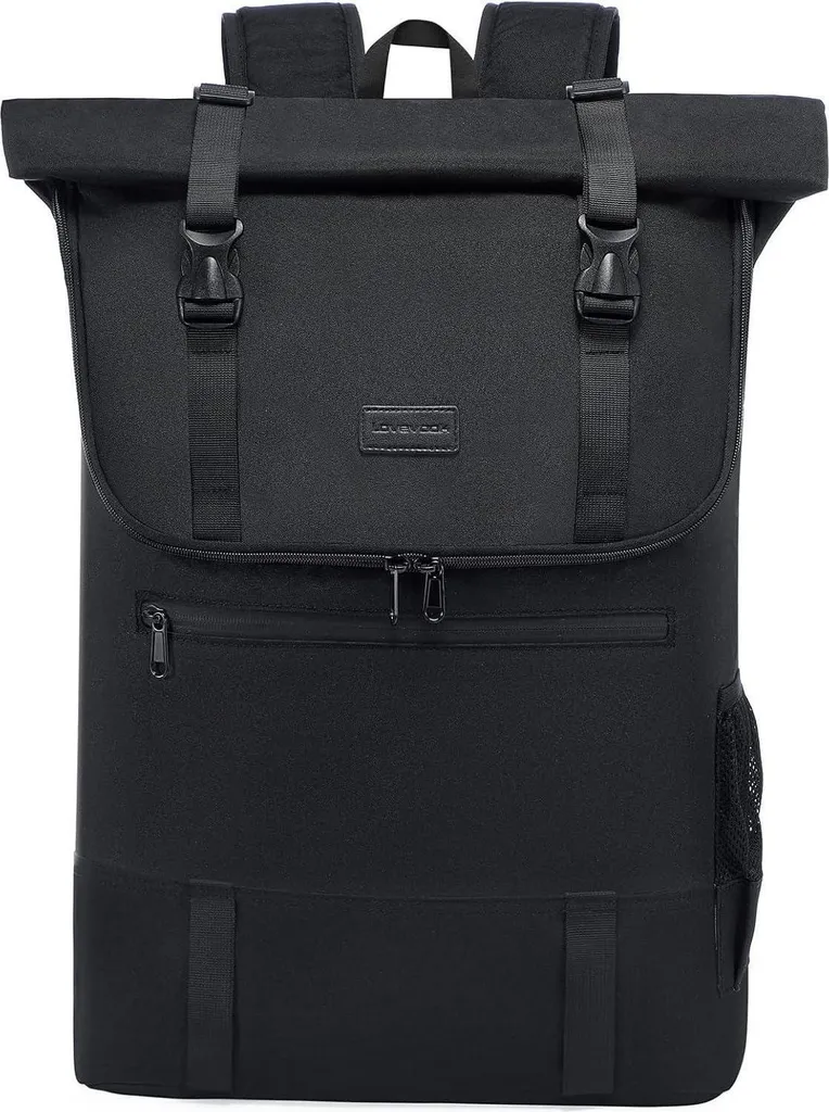 Grand sac à dos ordinateur 17,3 pouces imperméable Noir pour Business