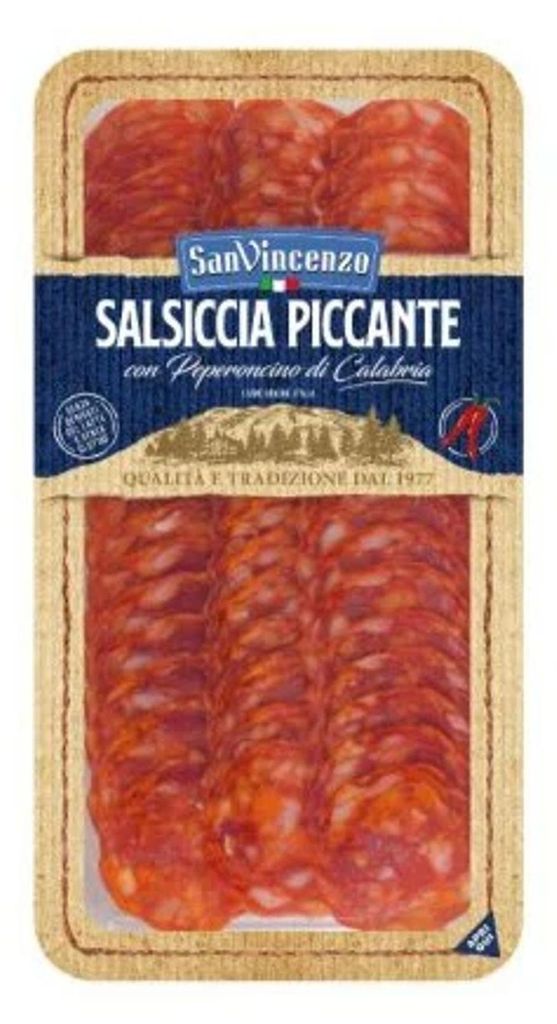 Salsiccia Piccante di Calabria Peperoncino Wurst 80g - San Produktbild 