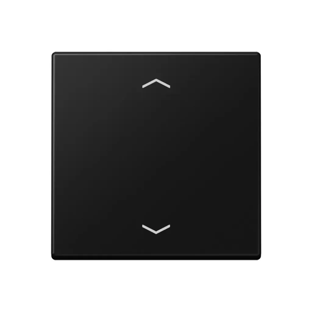 Cache pour commande de store vénitien Jung A550 Noir Graphite et Mat - 2