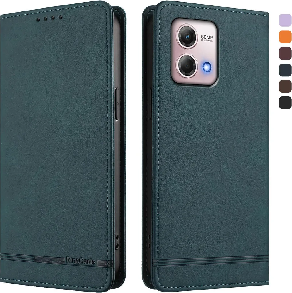 Custodia Motorola Moto G Stylus 2023 4G Verde - Vera Ecopelle Vintage