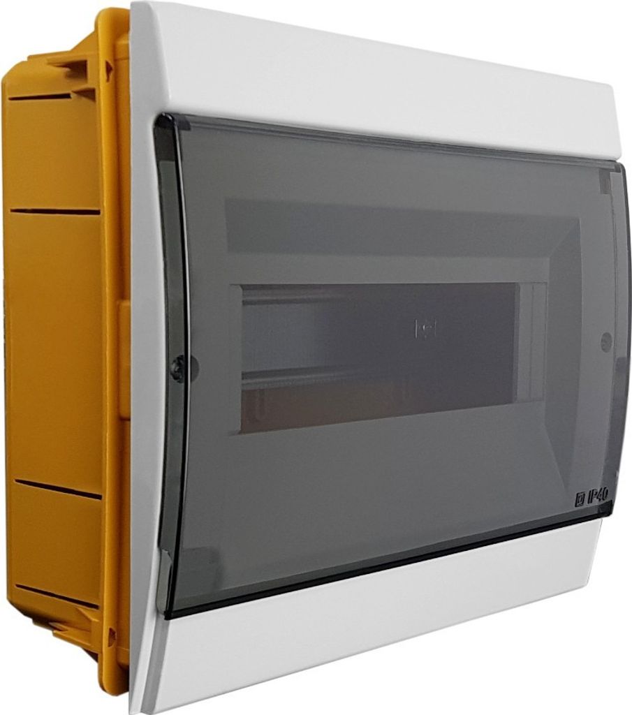 Unterputz Verteilerkasten IP40 8/10 Module weiß 970.08.B M-L 0933