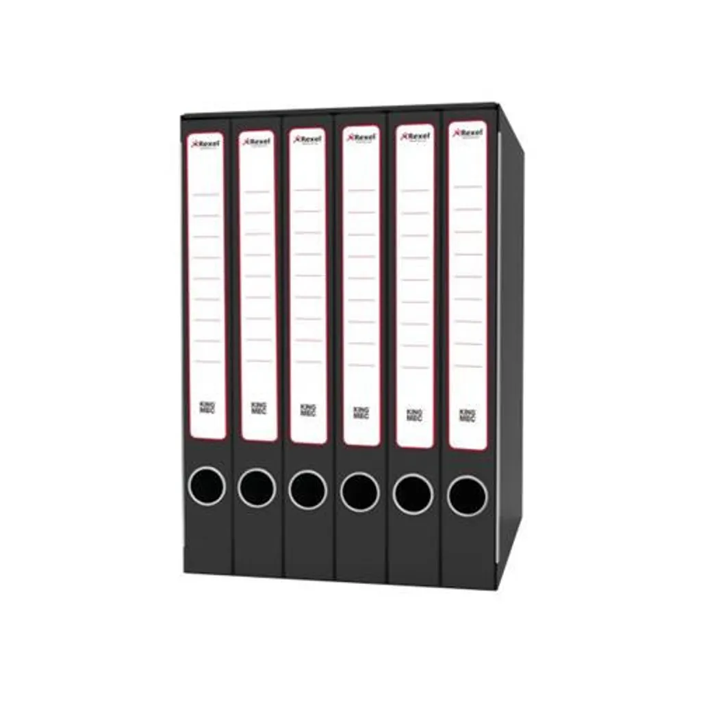 Classeur A4 rigide KING MEC GKM6300 Noir : fini les documents cornés