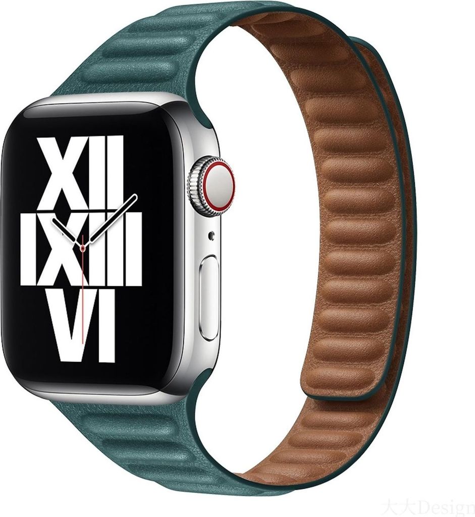 Für Apple Watch Series 11 10 42mm / 9 8 7 41mm / 6 SE 5 4 40mm / 3 2 1 38mm Watch Armband Dunkelgrün
