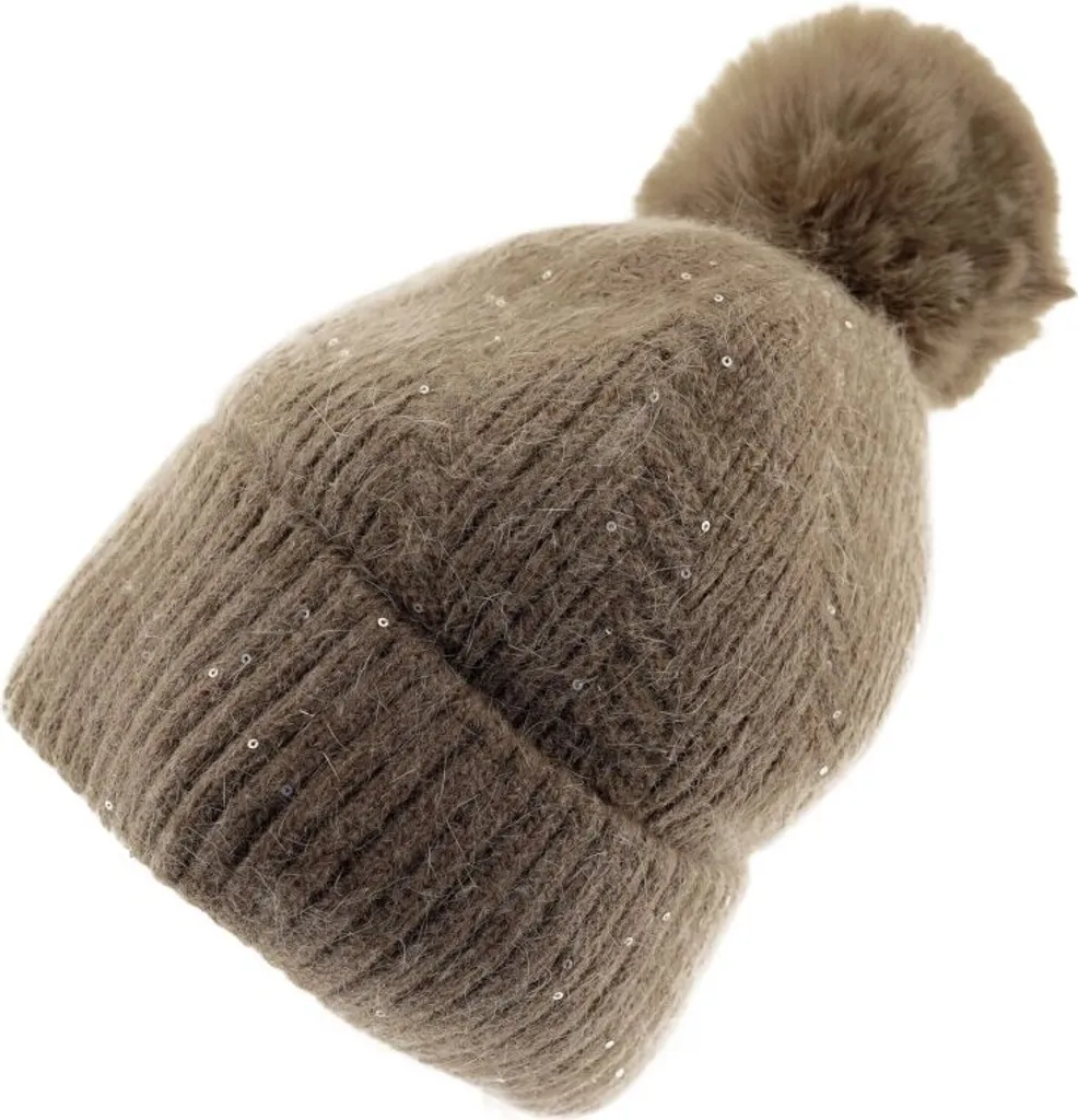 Cappello Donna Marrone Spina di Pesce | Raffinatezza Invernale - 2
