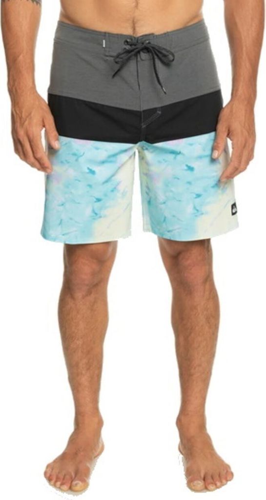 Quiksilver Badeshorts Surfsilk Panel 18" Boardshorts grau : 33 Größe: 33