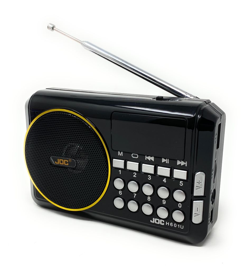 Küchenradio Lautsprecher Mit Batterie Box Musikbox FM Radio MP3 Player USB TF DE 