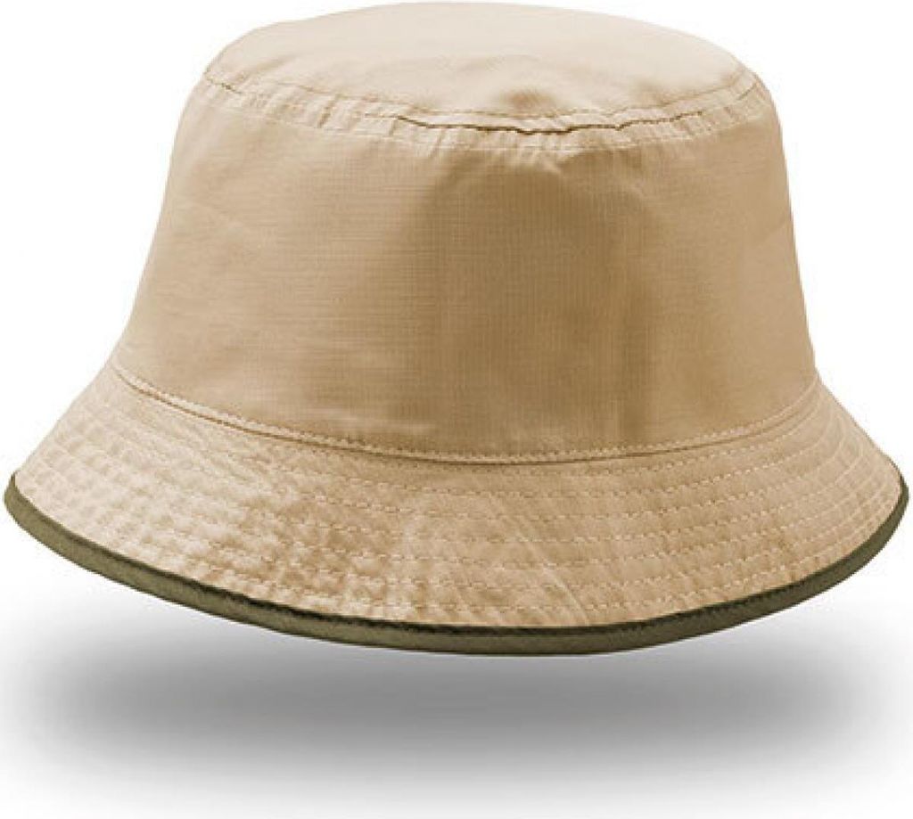 Atlantis BUPO | Bucket Pocket Hat / Sommer Hut - Farbe: Olive/Khaki - Größe: One Size