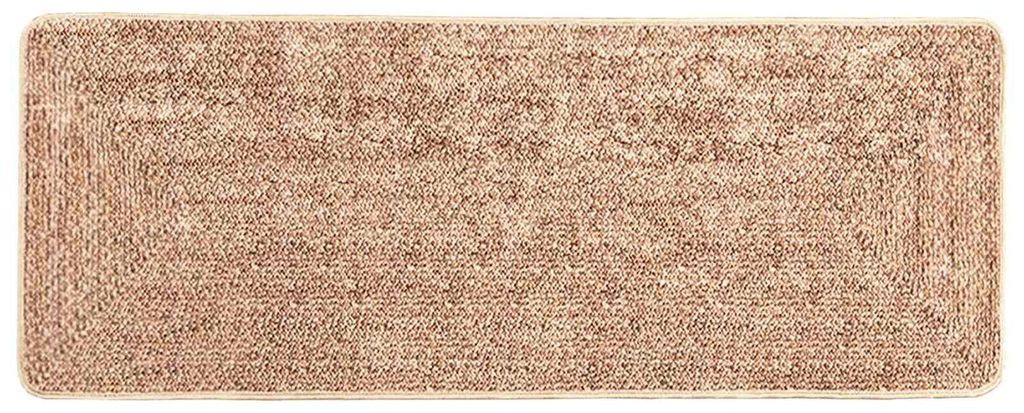 vidaXL Teppichläufer MARSA Gelb 80 x 200 cm Polyester und PVC